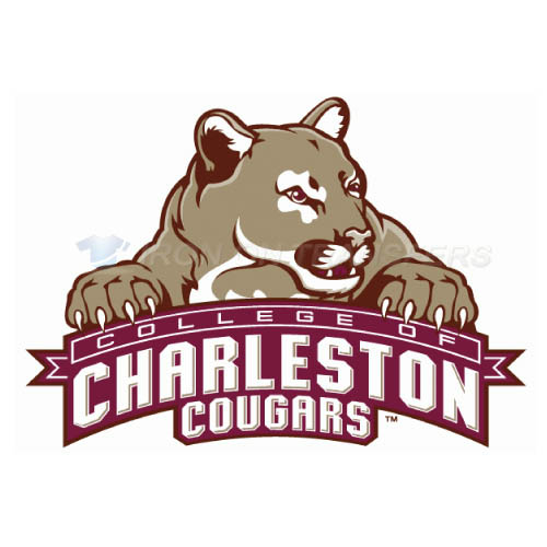 Charleston SC Cougars logo T-shirts Iron On Transfers N4125 - Click Image to Close